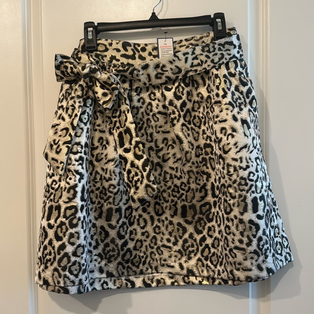 Cheetah Crown and Ivy Skirt